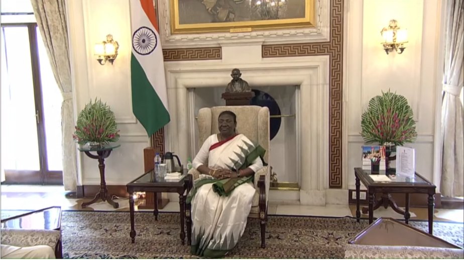 President of India 2022 - Smt. Droupadi Murmu