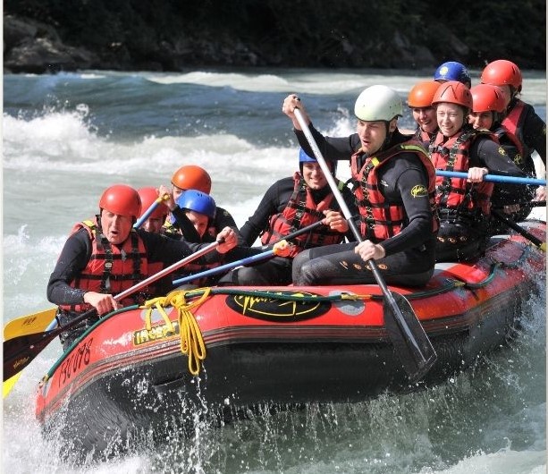 The Adventure of River Rafting